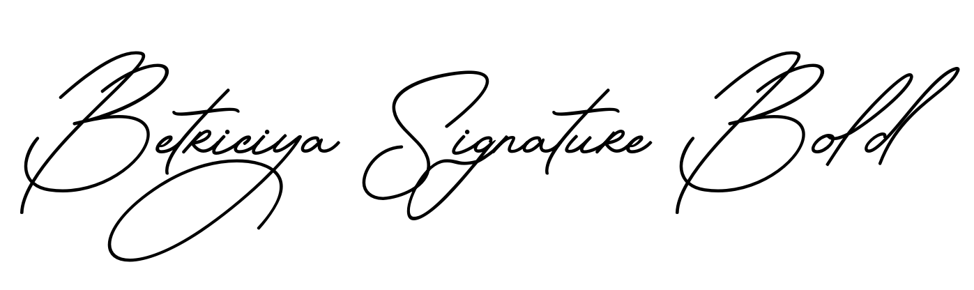 Betriciya Signature Bold